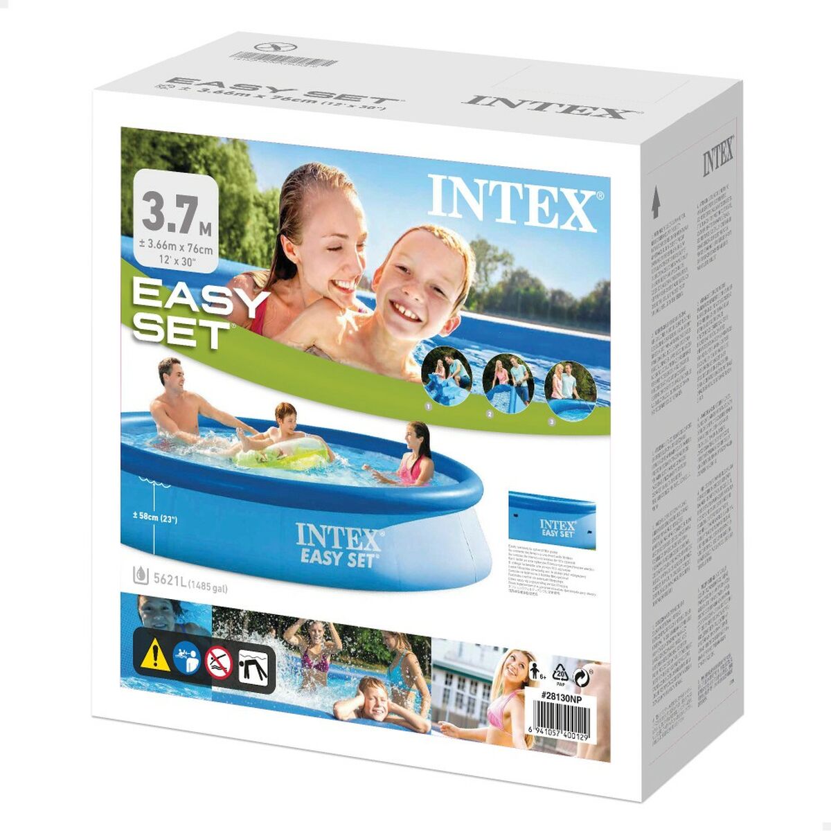 Inflatable pool Intex 28130NP 5621 L 366 x 76 x 366 cm
